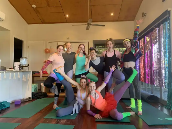 Private yoga session Gold Coast